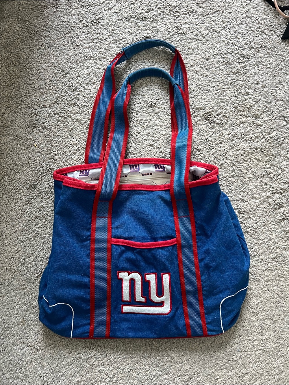 NY Giants Tote Bag